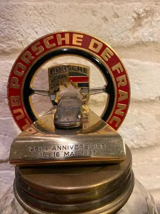 Embleem/mascotte/kenteken - 25 eme anniversaire porsche