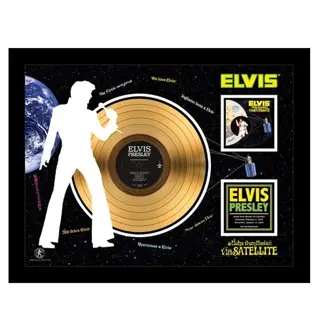 Elvis Presley Aloha From Hawaii via Satellite Gouden Plaat