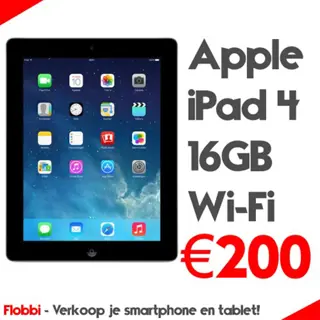 IPad 4 verkopen? Snel, betrouwbaar &amp; hoge vergoeding