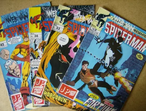 Web van spiderman comics adv 1610