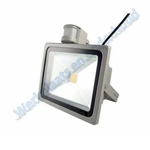 Led tuinlamp 20W 1800Lm natuurlijk wit met sensor