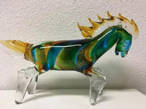 Paard van glas , paard , kado