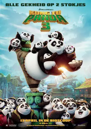 KUNG FU PANDA 3 filmposter.