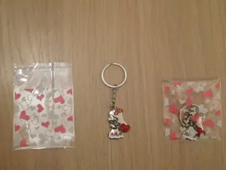 Sleutelhanger bruid (bruiloftbedankjes)