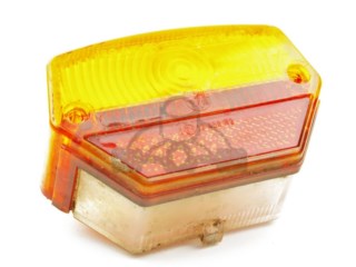 Achterlichtglas kreidler oranje/rood -ulo- 2eh