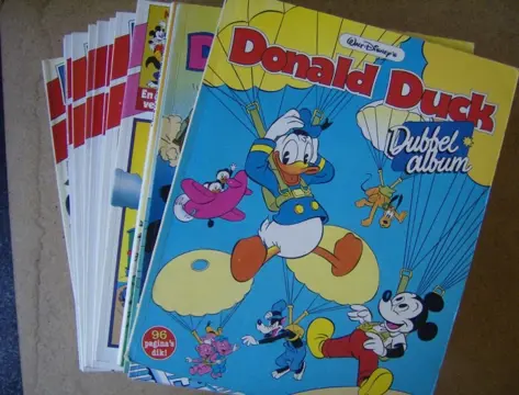 Donald duck dubbelalbum adv 1793