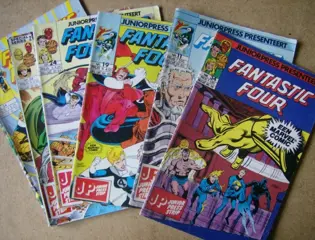 Fantastic four comics adv 1831