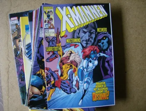 X mannen comics adv 1837