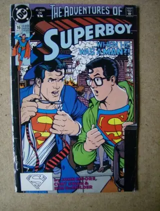 Superboy amerikaanse comic adv 1850