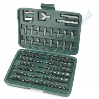 Bitset 100 delig van hoogwaardig speciaal staal