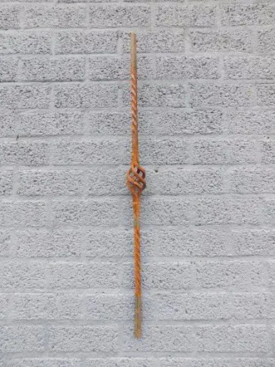 Trapstaaf , trapijzer , balkonstaaf , wanddecoratie