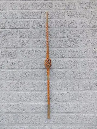 Trapstaaf , trapijzer , balkonstaaf , wanddecoratie