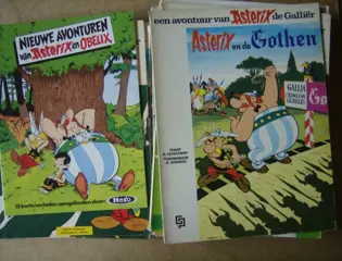 Asterix strips adv 2031