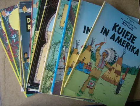 Kuifje albums adv 2111