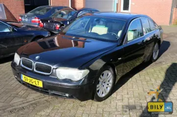 BILY BMW E65 745i Sedan 2002 Black Sapphire Metallic Automa