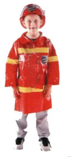 Brandweerman jas " Rood "