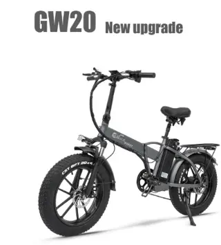 CMACEWHEEL GW20 Electric Bike 20*4.0'' Inch Fat Tires