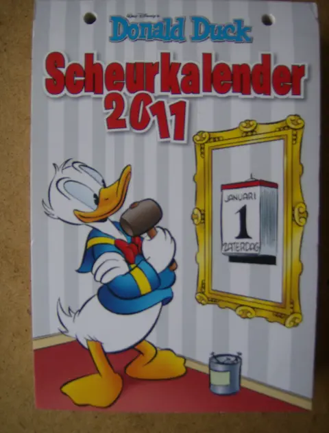 Donald duck scheurkalender 2011 adv 3739