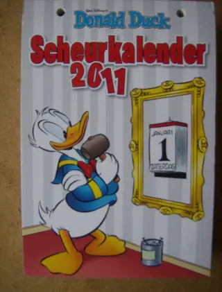 Donald duck scheurkalender 2011 adv 3739