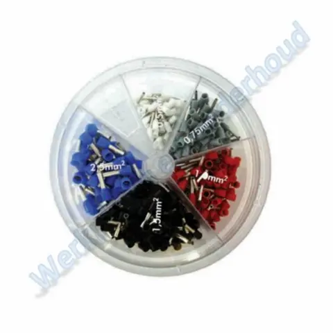 Assortiment adereindhulzen geisoleerd 400 st