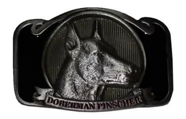 Buckle / gesp Dobberman pinscher