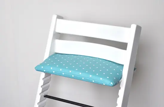 Gecoate zitkussens voor stokke tripp trapp 'Zeegroen sterren