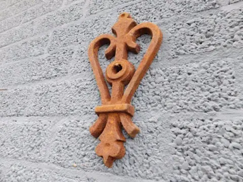 Muuranker , muurversteviging , anker , decoratie