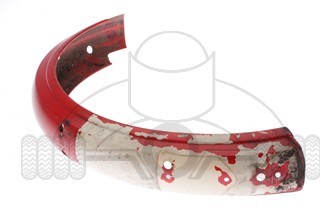 Achterspatbord honda camino 2eh rood