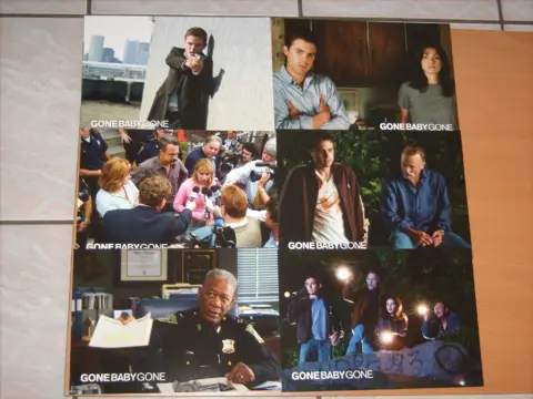 GONE BABY GONE lobbycard set.
