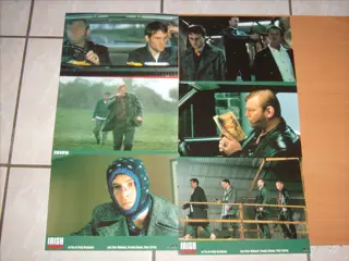 I WENT DOWN ( IRISH CRIME ) lobbycard set.