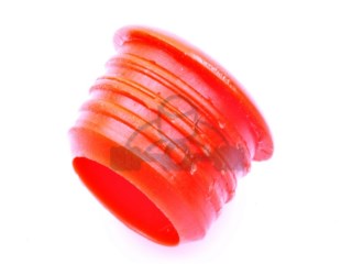 Inspectiedopje puch maxi rood voorremplaat