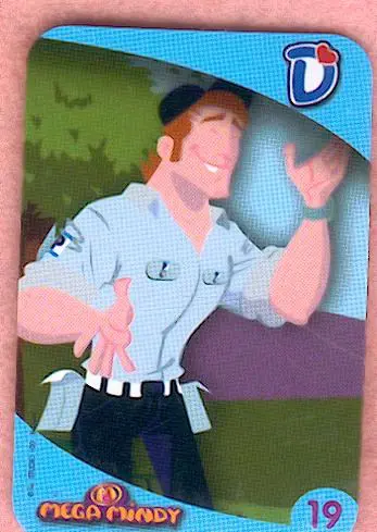 Studio 100 Mega Mindy Danone magnet x 6