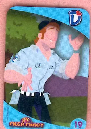 Studio 100 Mega Mindy Danone magnet x 6