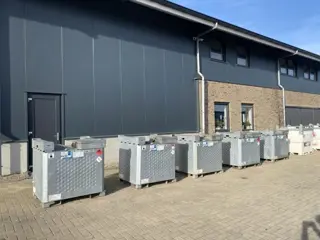 IBC Rietberg 1000 liter IBC Dieseltank Gegalvaniseerd