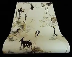 Kraanvogel behang faro as creation 7686-36