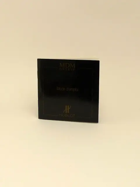 Hublot Booklet MDM