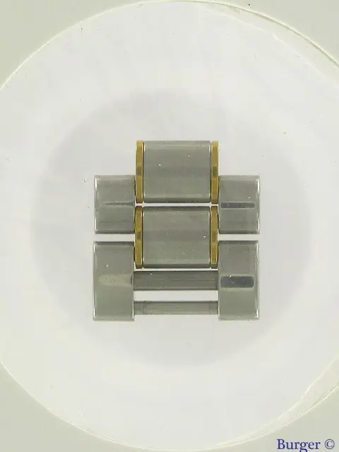 Cartier Must 21 Gold/Steel Link 16,00 MM 2 Pcs