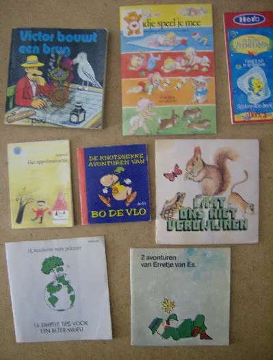 Diverse mini boekjes adv4175