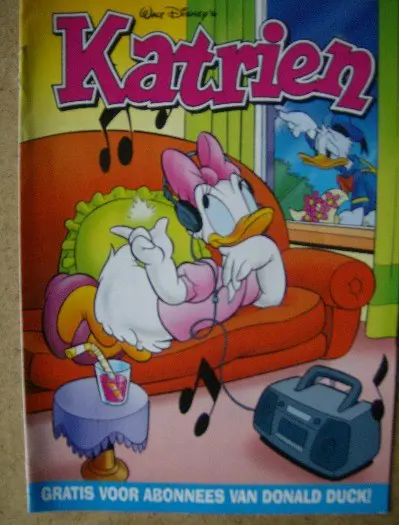Donald duck weekblad bijlage 25 adv4202