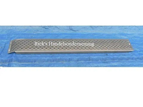 Oprijplaat, rijplank, rijplaat aluminium lengte 150 cm