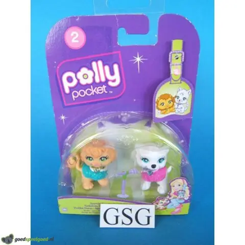 Polly Pocket vrolijke dieren nr. M6589-01