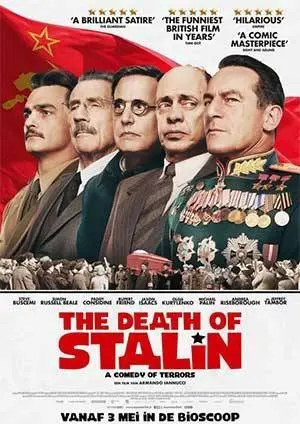THE DEATH OF STALIN filmposter.