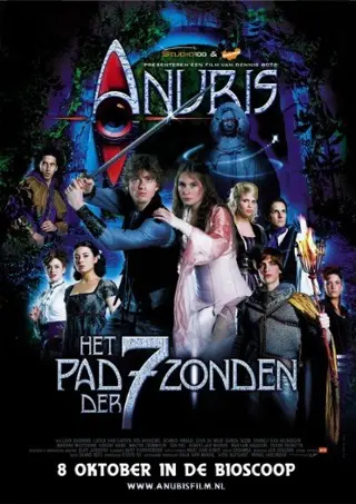 ANUBIS & HET PAD DER 7 ZONDEN filmposter.