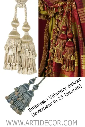 Embrasse Villandry deluxe (leverbaar in 25 kleuren)