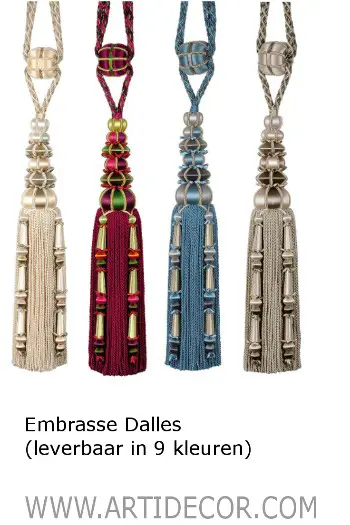 Embrasse Dalles (leverbaar in 9 kleuren)