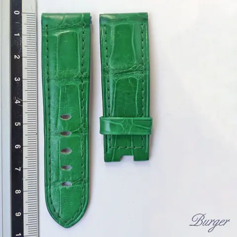 Panerai Green Alligator Strap 22mm