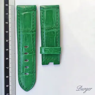 Panerai Green Alligator Strap 22mm