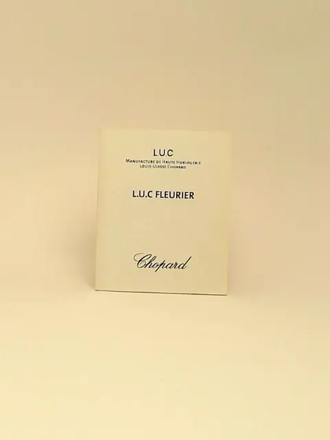 Chopard Booklets L.U.C FLEURIER