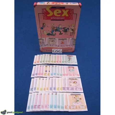 Sex geheugenspel nr. 60191-02