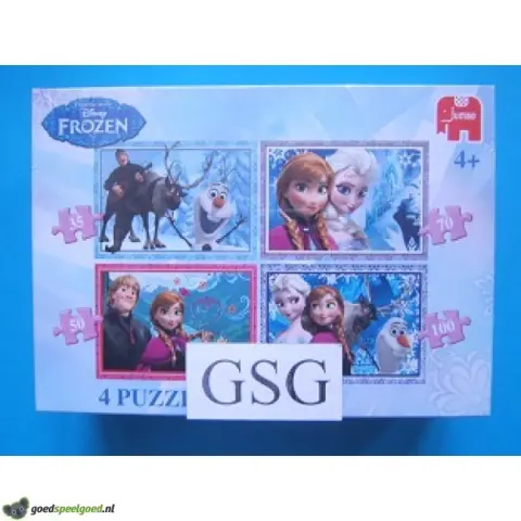 Frozen 35 st + 50 st + 70 st + 100 st nr. 17429-01